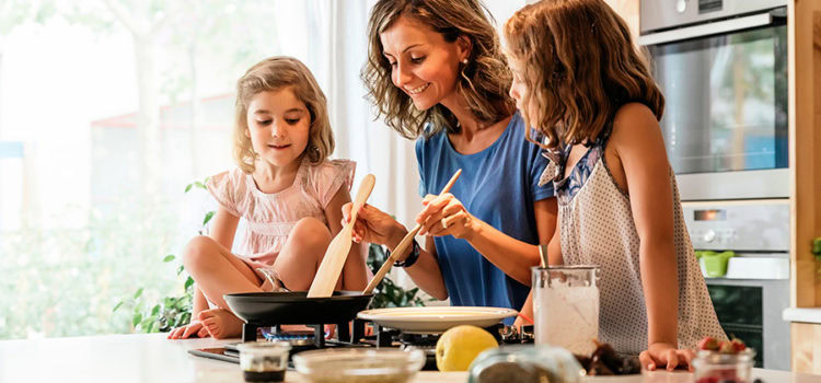 Kochen mit Kindern Küchenstudio Hietzing